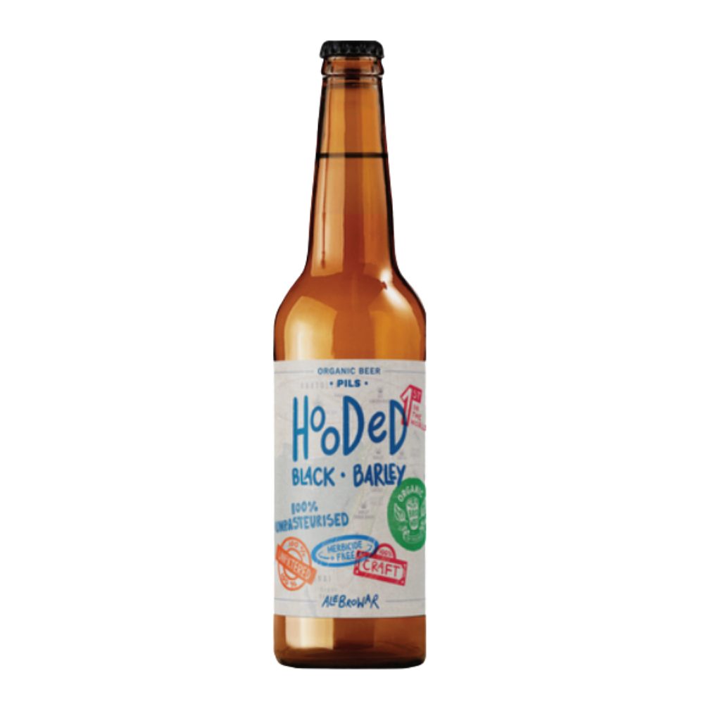 Piwo Alebrowar Hooded Black Barley 3,6% 500 ml