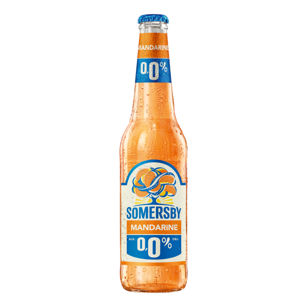 Piwo Somersby Mandarine 0,0% 400 ml