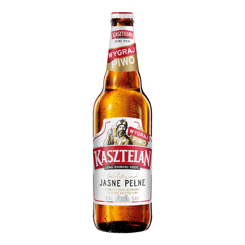 Piwo Kasztelan Jasne Pełne 5,6% 500 ml