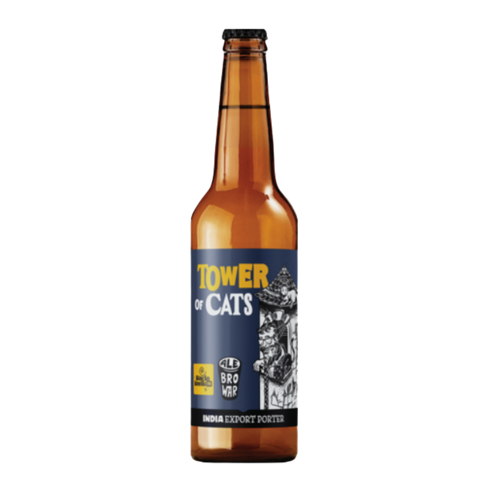 Piwo AleBrowar Tower of Cats India Export Porter 6,2% 500 ml