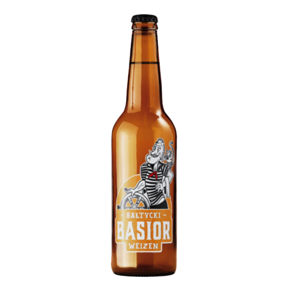 Piwo Bałtycki Basior Weizen 4,8% 500 ml