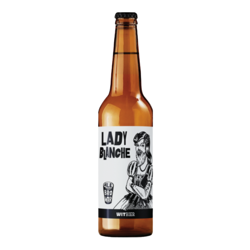 Piwo AleBrowar Lady Blanche 4,5% 500 ml