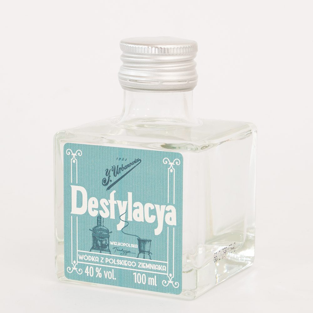 Wódka J.Urbanowicz Destylacya 40% 100 ml