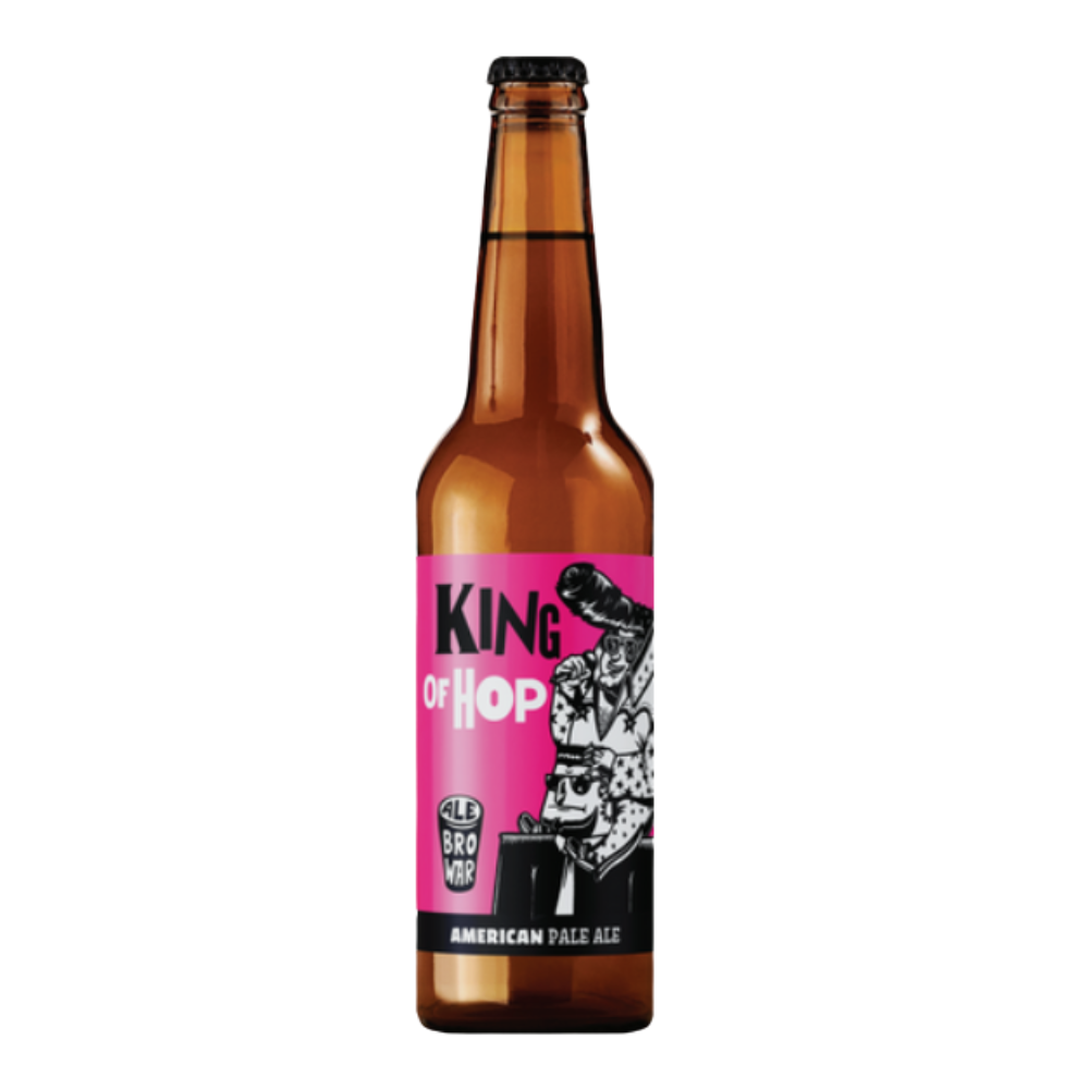 Piwo AleBrowar King of Hop 5% 500 ml