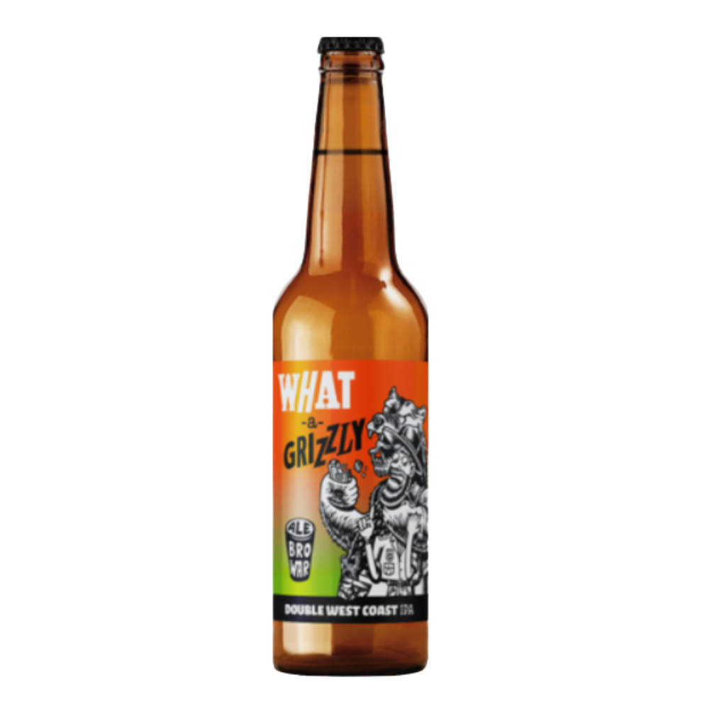 Piwo AleBrowar What a Grizzly 9,6% 500 ml