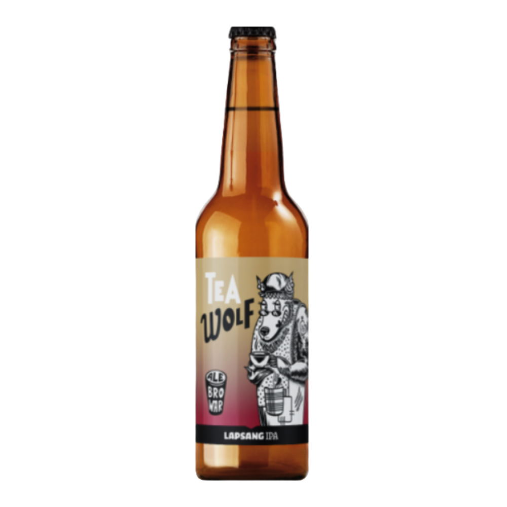 Piwo Alebrowar Tea Wolf  Lapsang IPA 6,4% 500 ml