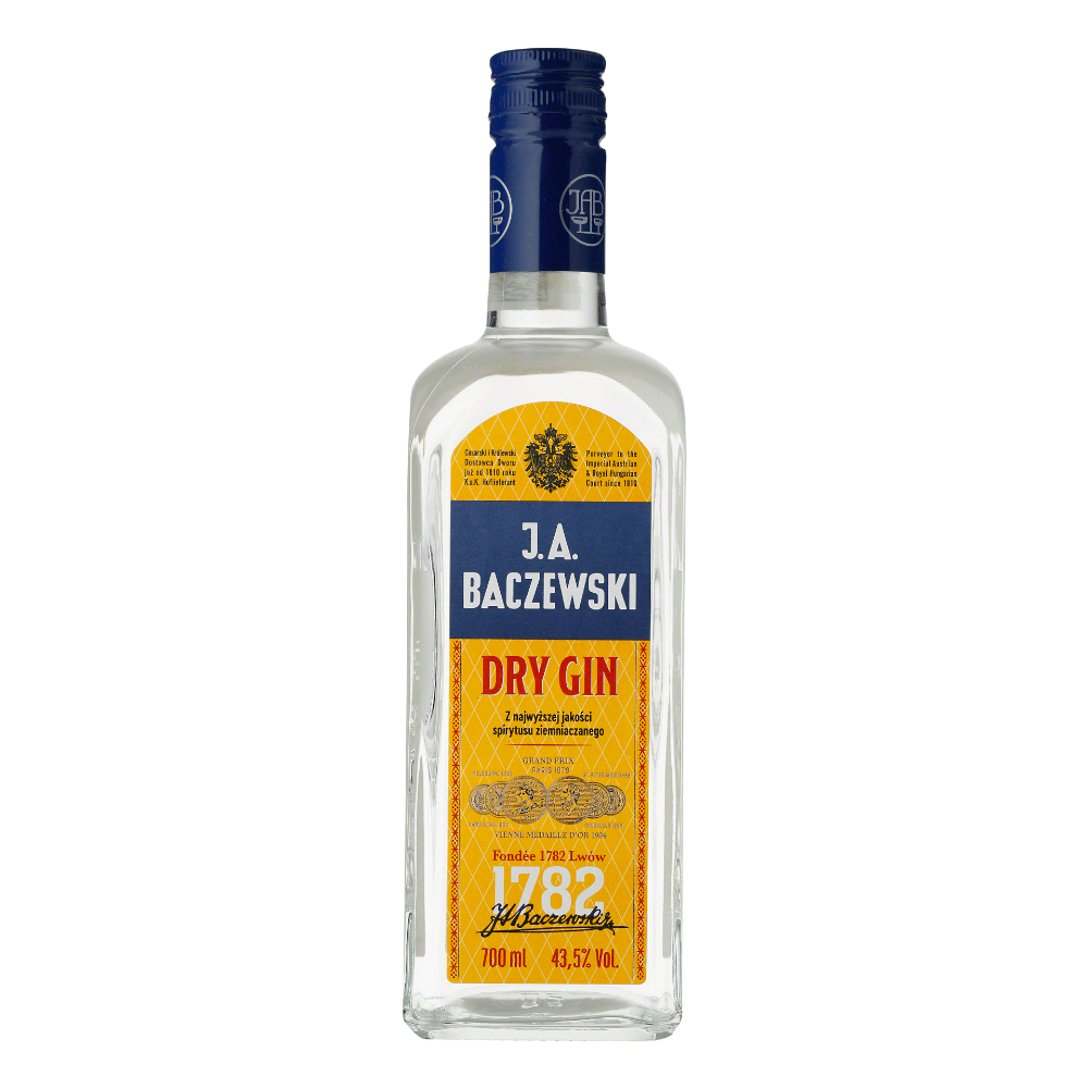 Gin Baczewski Dry 43,5% 700 ml