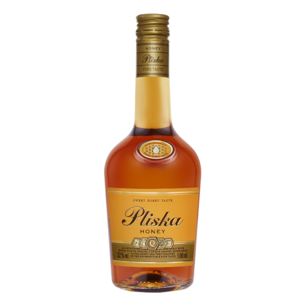 Brandy Pliska Honey 32% 500 ml