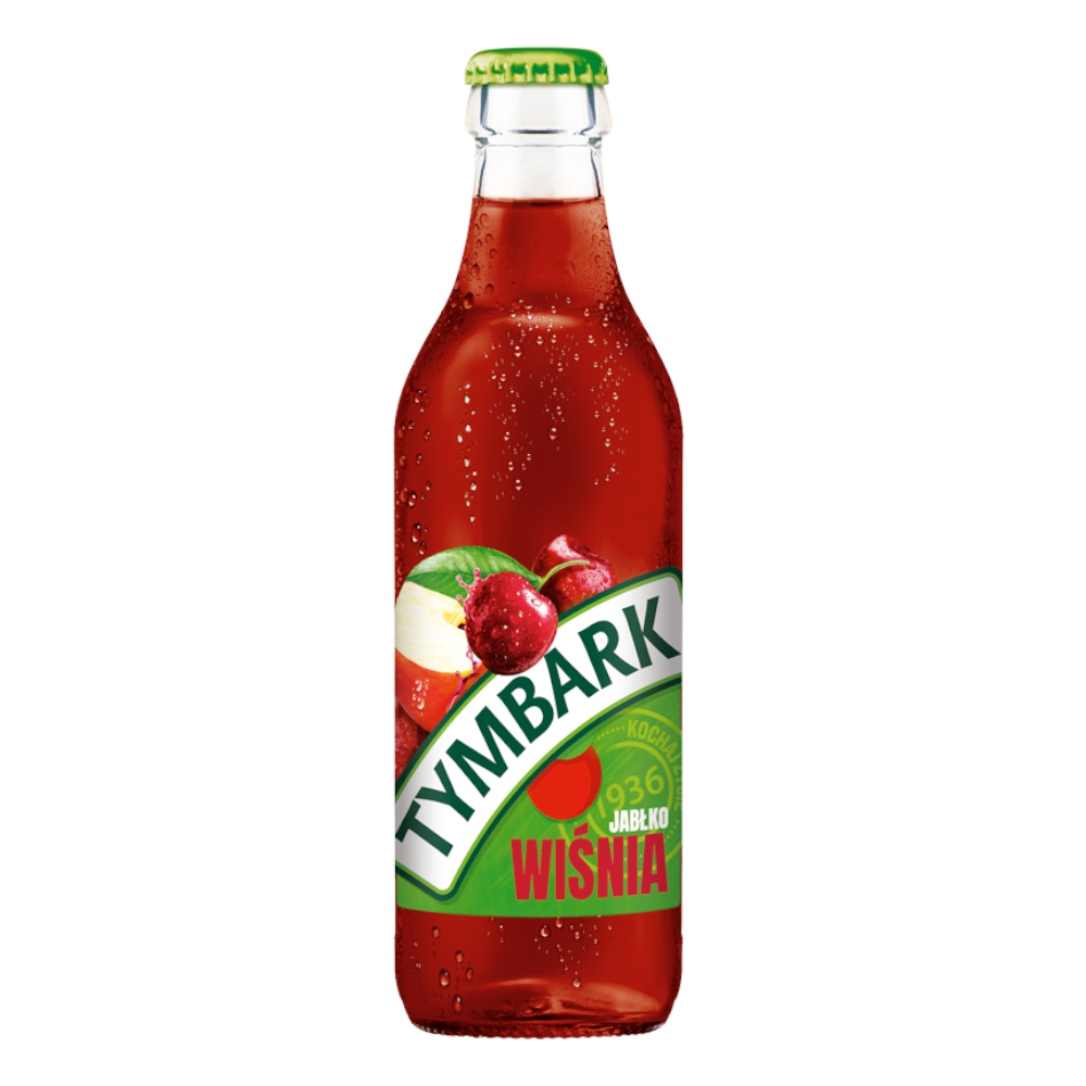 Sok Tymbark Jabłko Wiśnia 330 ml