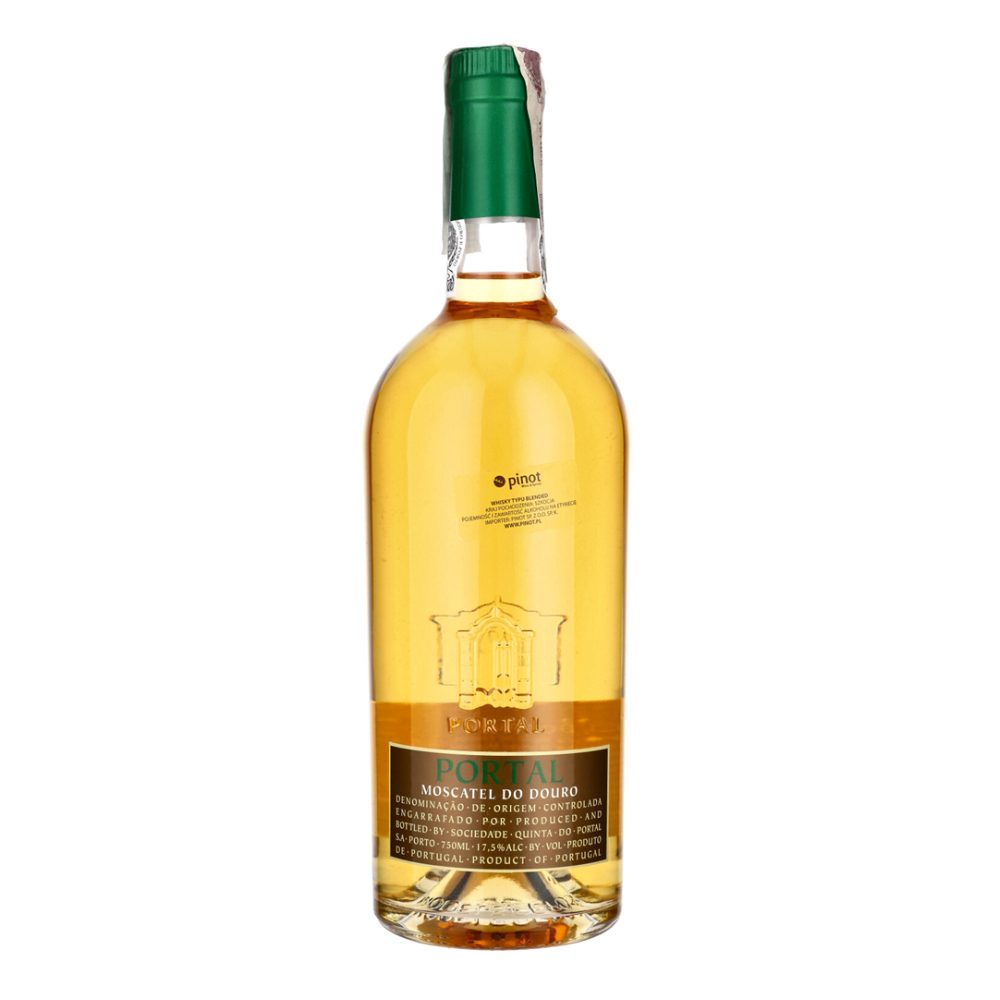 Wino Moscatel Portal Branco 17,5% białe słodkie 750 ml Kartonik