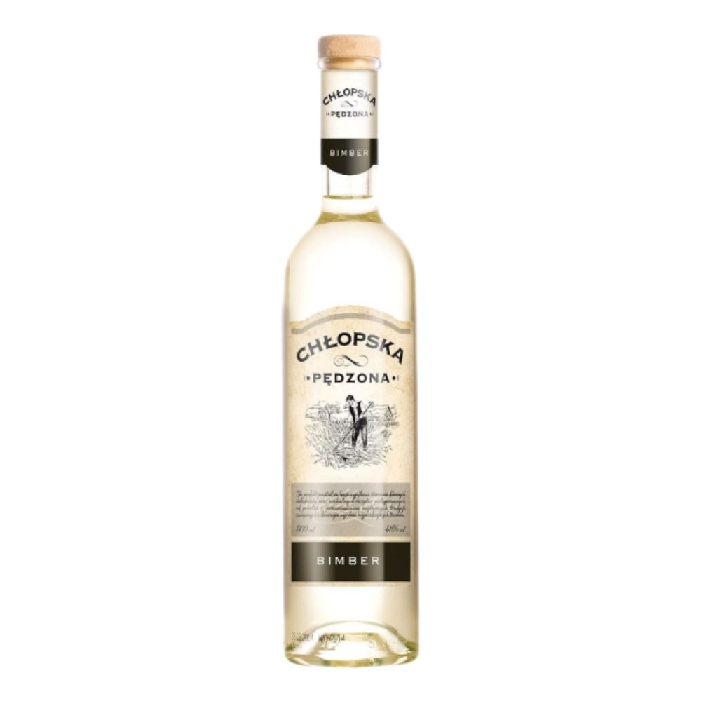 Wódka Chłopska Pędzona Bimber 43% 500 ml