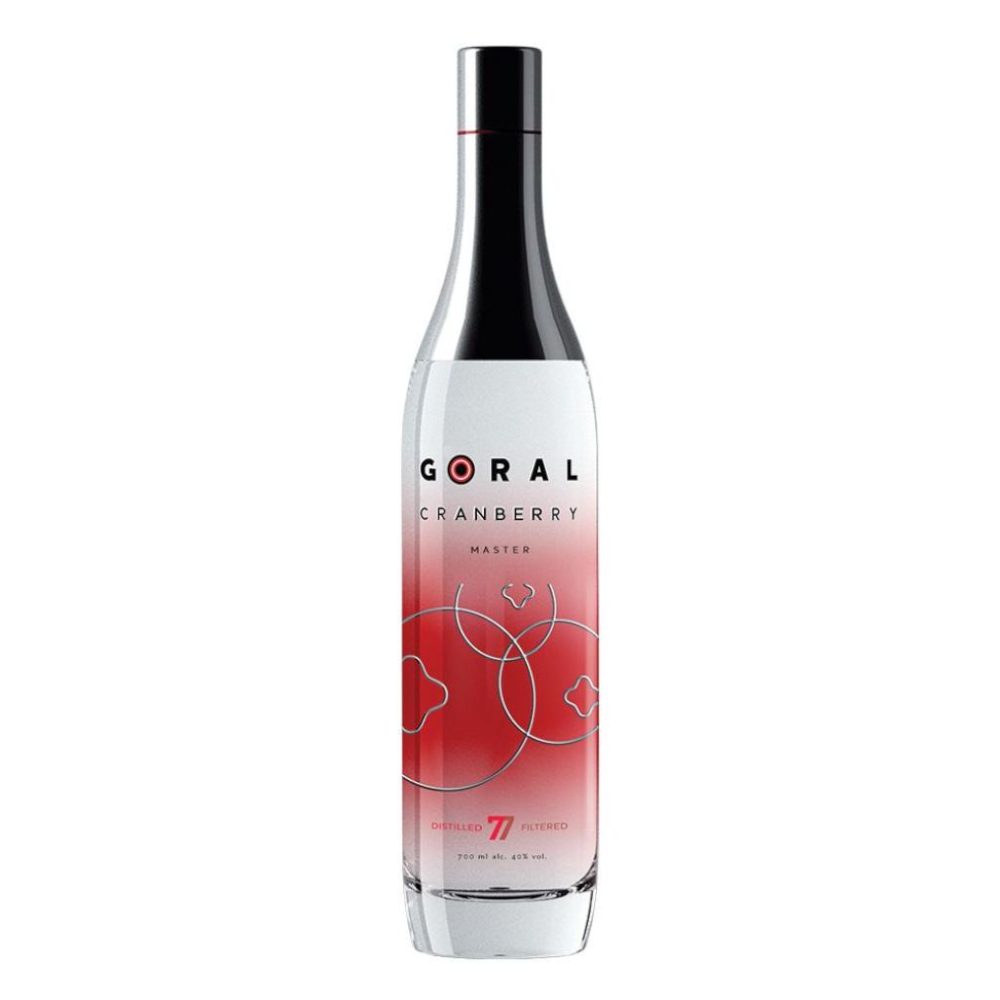 Wódka Goral Vodka Master Cranberry 40% 700 ml Kartonik