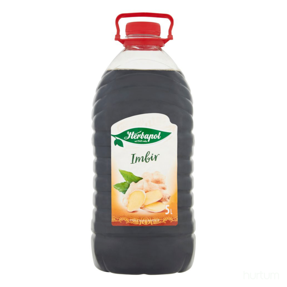 Syrop Herbapol Owocowa Spiżarnia Imbir Max 5 l