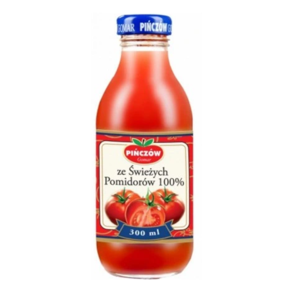 Gomar Pińczów sok ze świeżych pomidorów 100% 300 ml