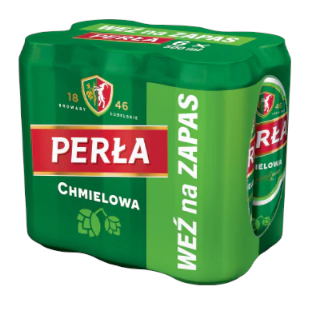 Piwo Perła Chmielowa 6% 500 ml 6-pak puszka