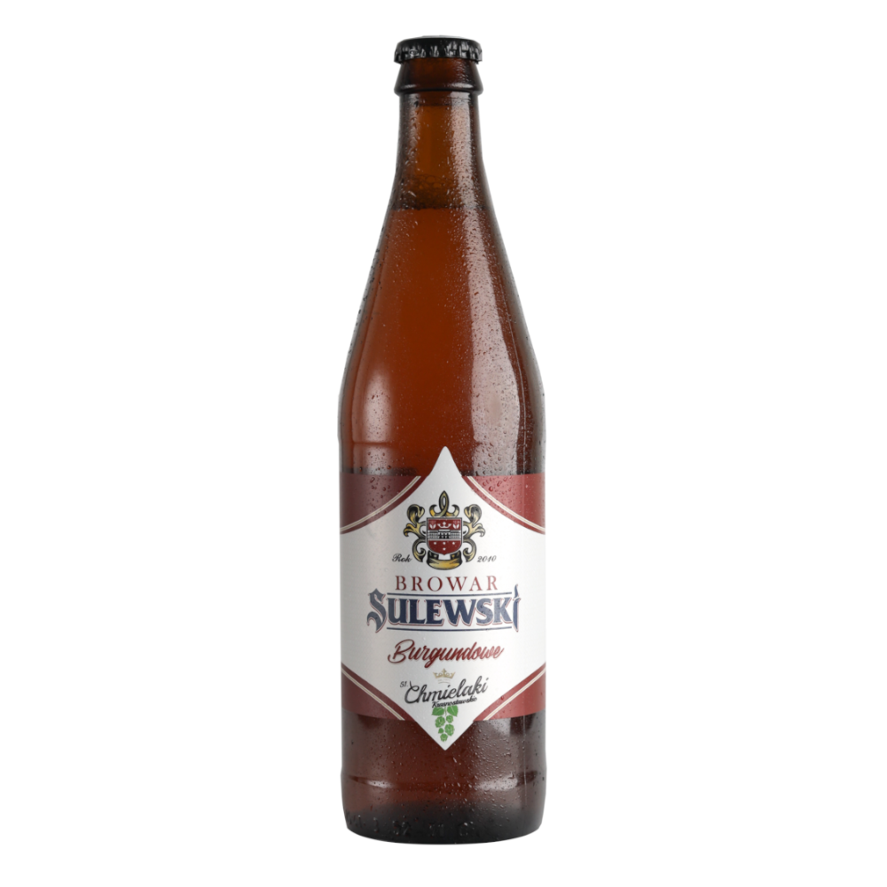 Piwo Sulewski Burgundowe 5% 500 ml