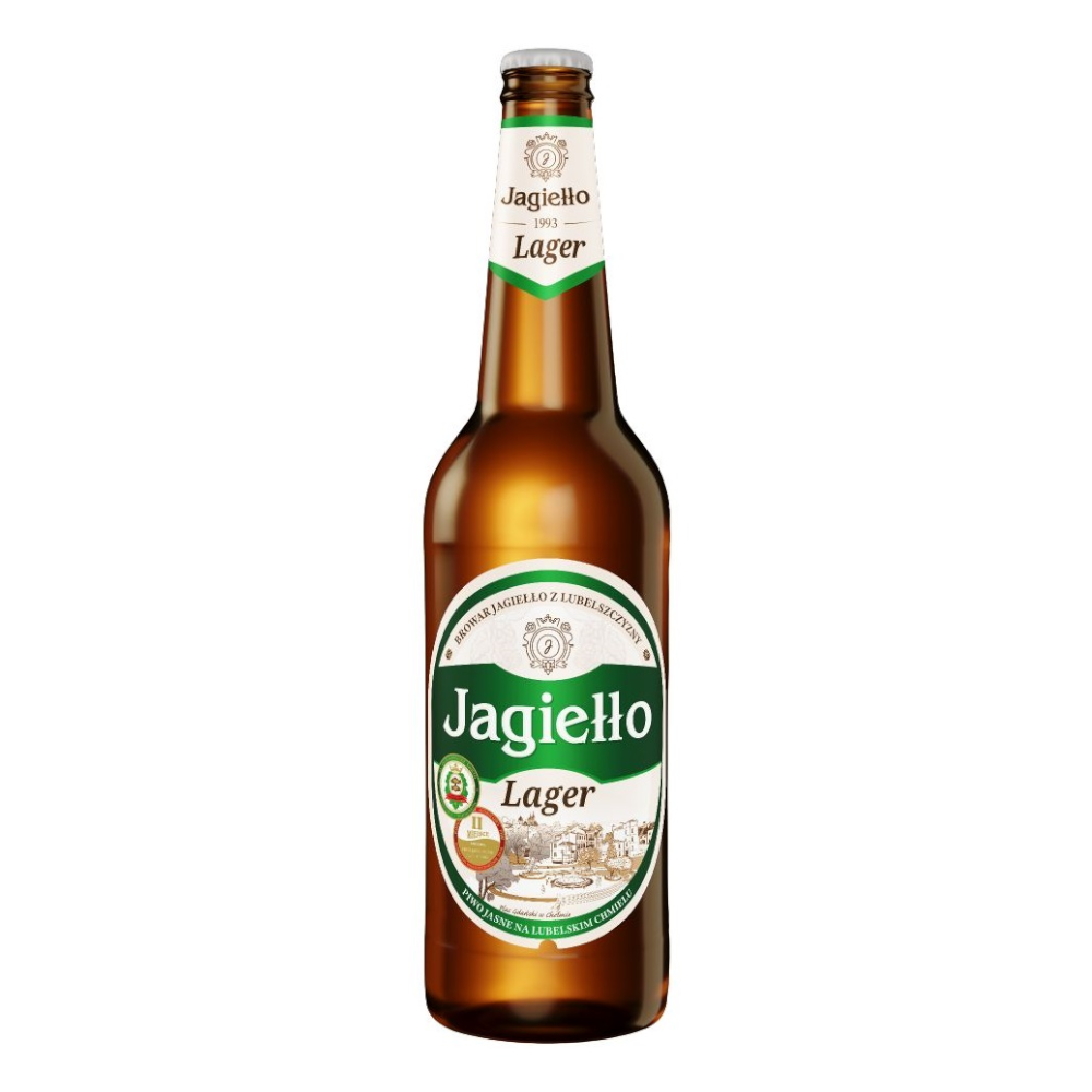 Piwo Jagiełło Lager 5% 500 ml