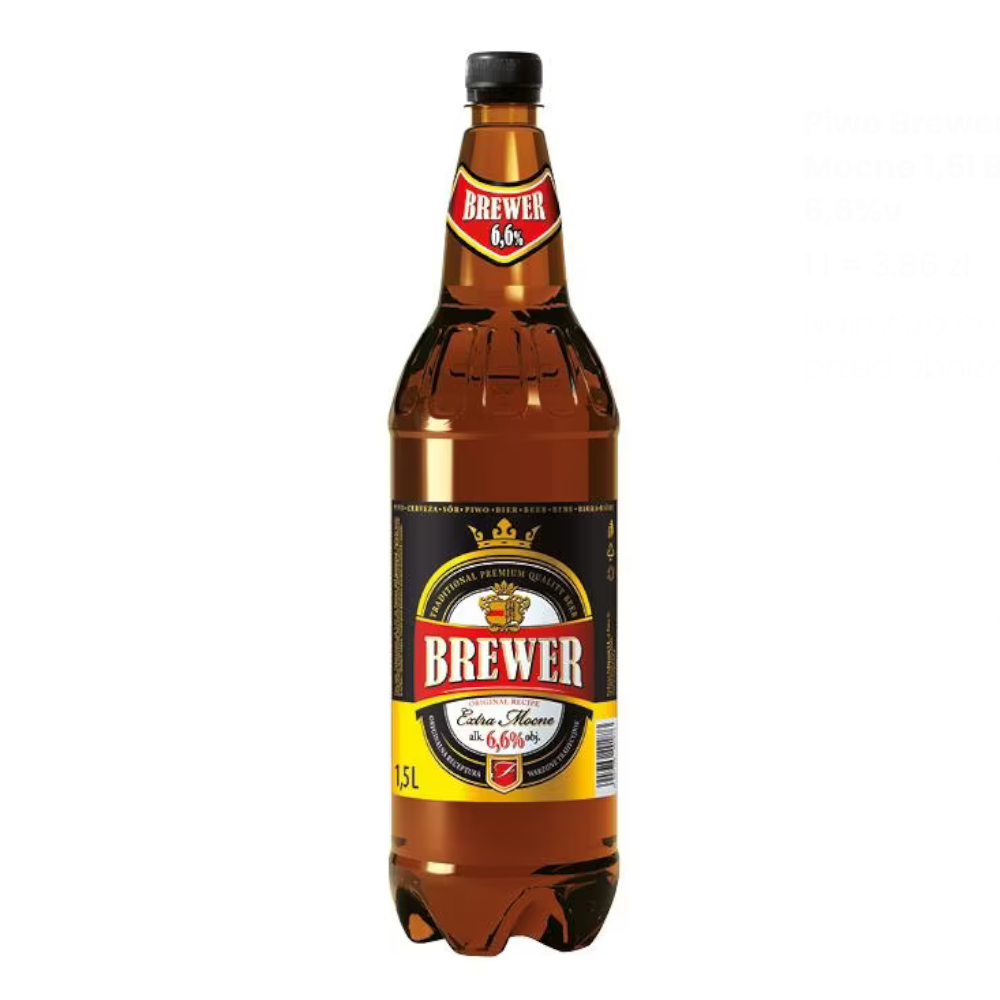 Piwo Brewer Extra Mocne 6,6% 1500 ml