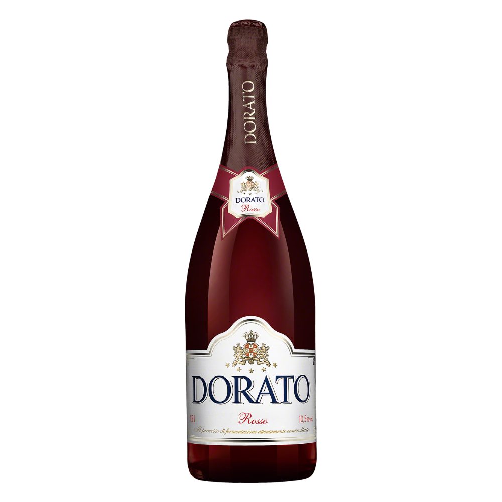 Wino Musujące Dorato 10,5% czerwone słodkie 1500 ml