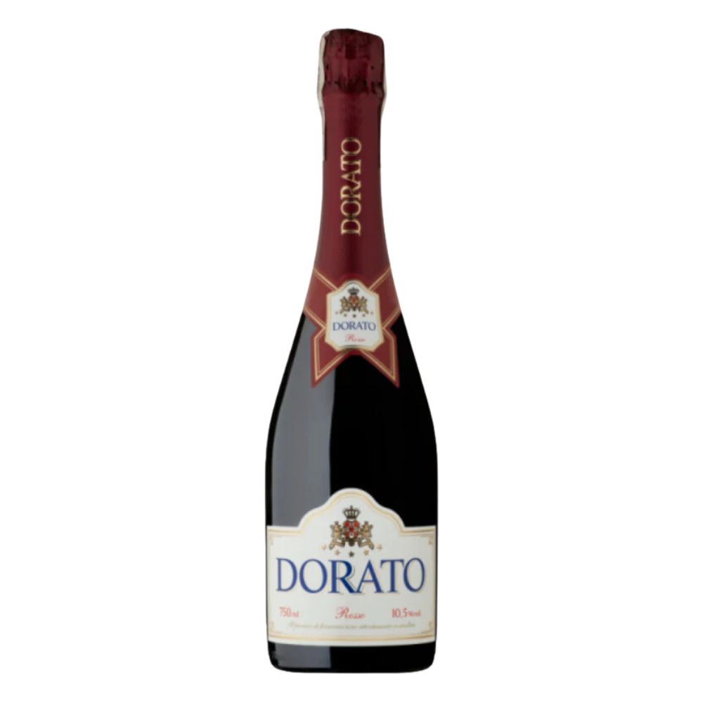 Wino Musujące Dorato 10,5% czerwone słodkie 750 ml