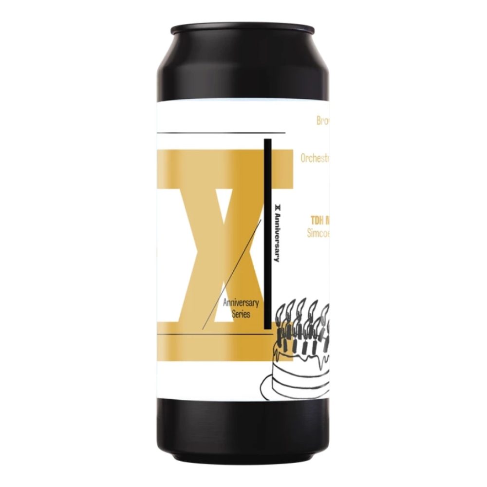 Piwo Stu Mostów X Anniversary 2/10 - TDH New England DIPA 8% 440 ml Puszka
