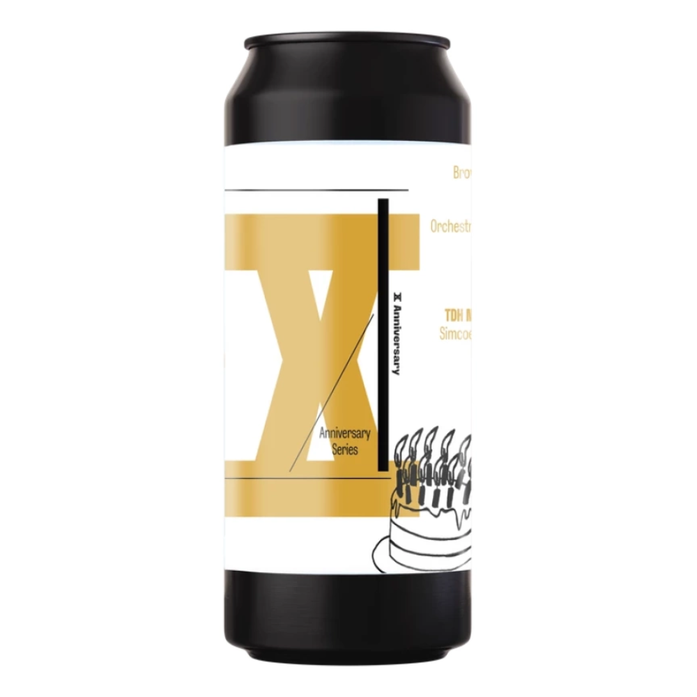 Piwo Stu Mostów X Anniversary 2/10 - TDH New England DIPA 8% 440 ml Puszka