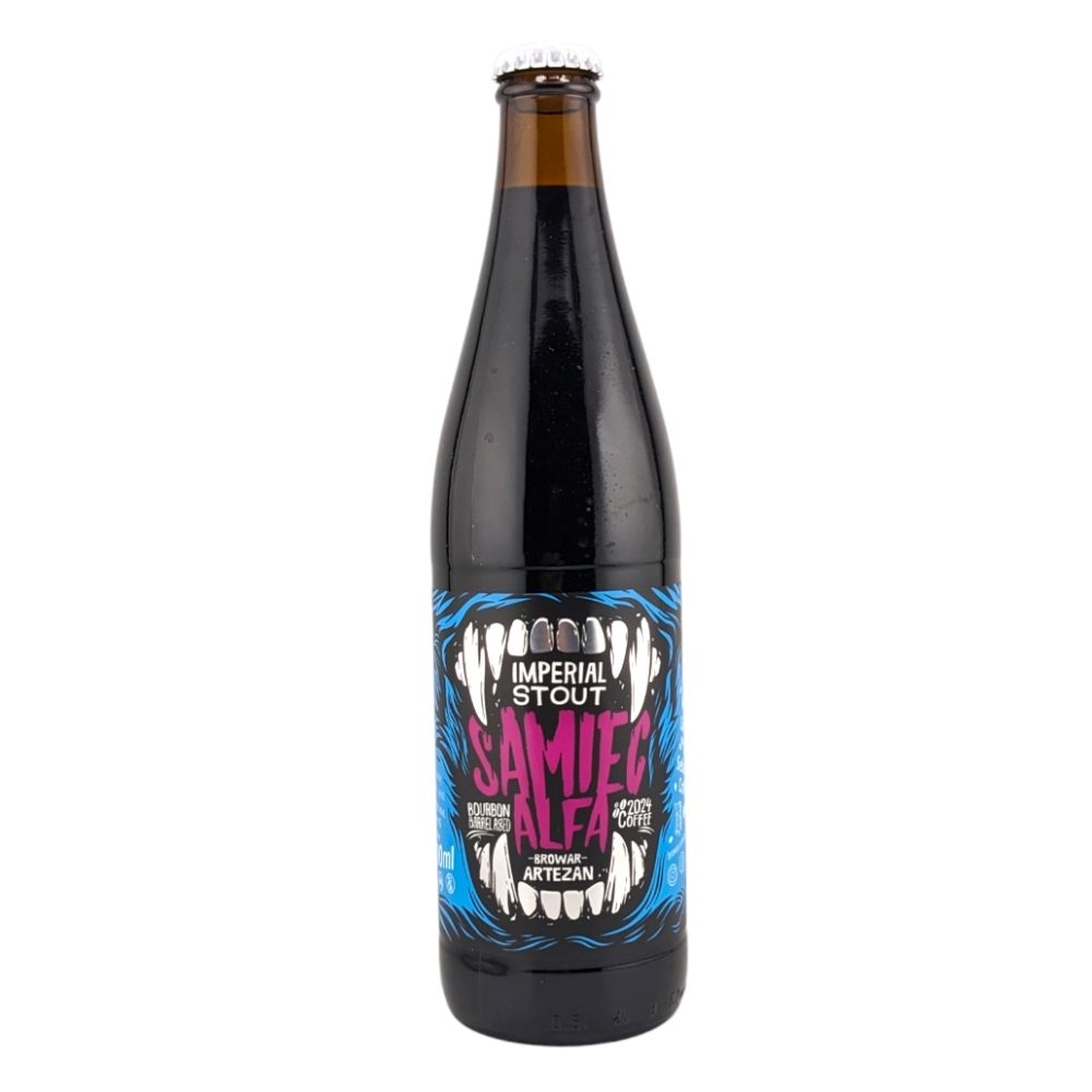 Piwo Artezan Samiec Alfa 2024 - Imperialny Stout Bourbon Barrel Aged 13% 500 ml