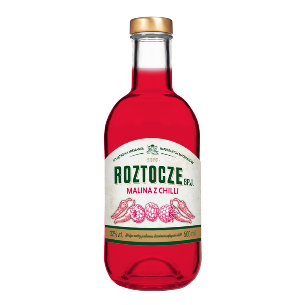 Wódka Roztocze Sp. J. Malina z Chilli 26% 500 ml