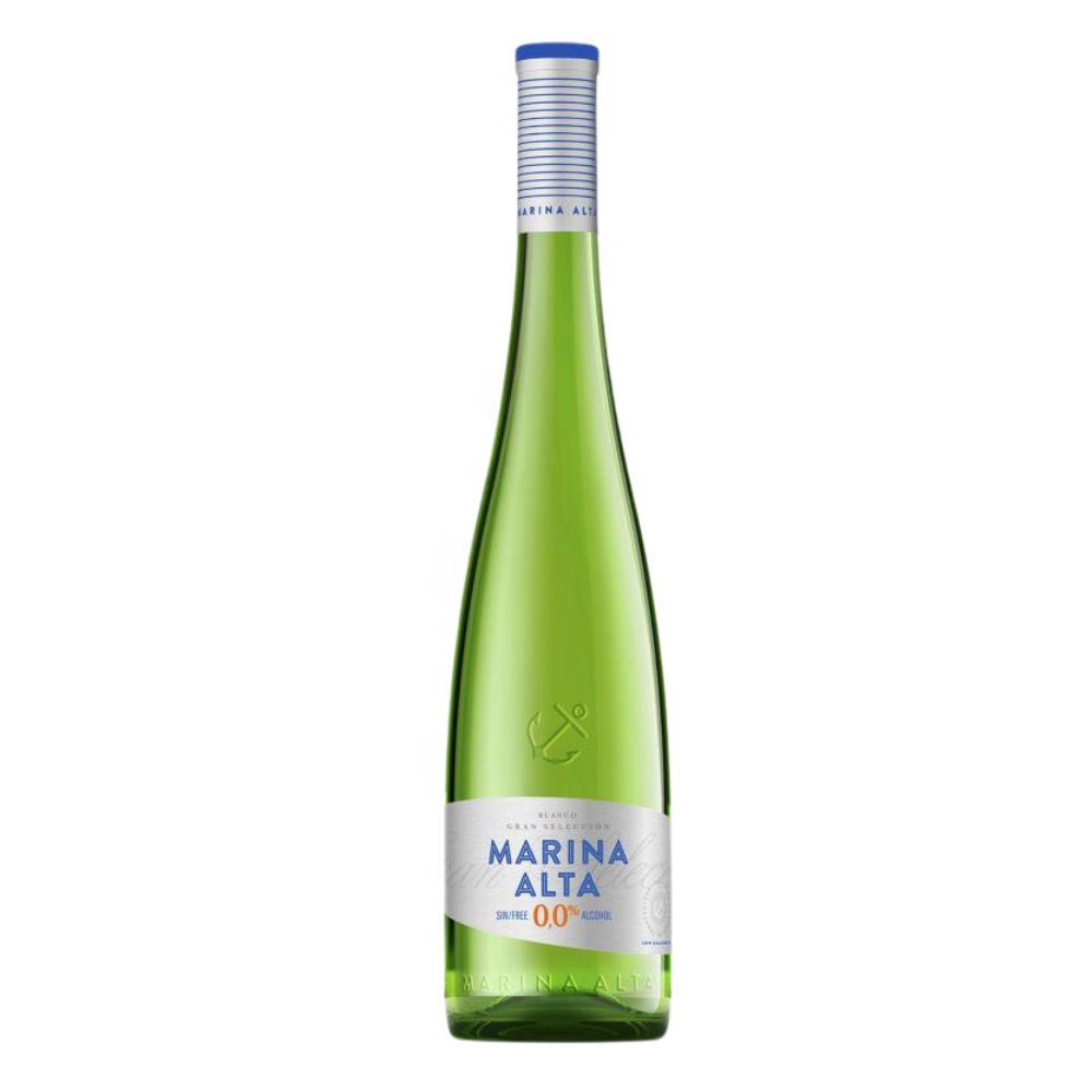 Wino Marina Alta Bezalkoholowe 0% białe wytrawne 750 ml
