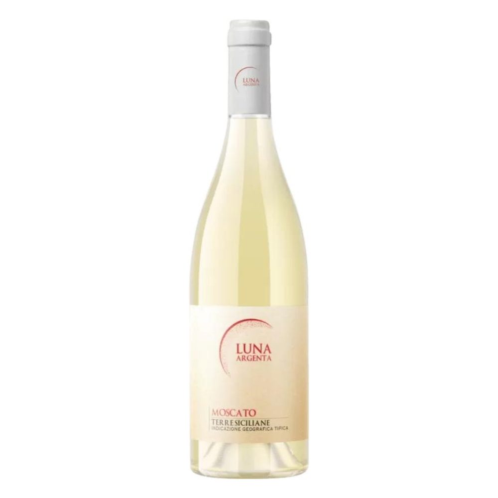 Wino Luna Argenta Primitivo Moscato 12% białe półwytrawne 750 ml
