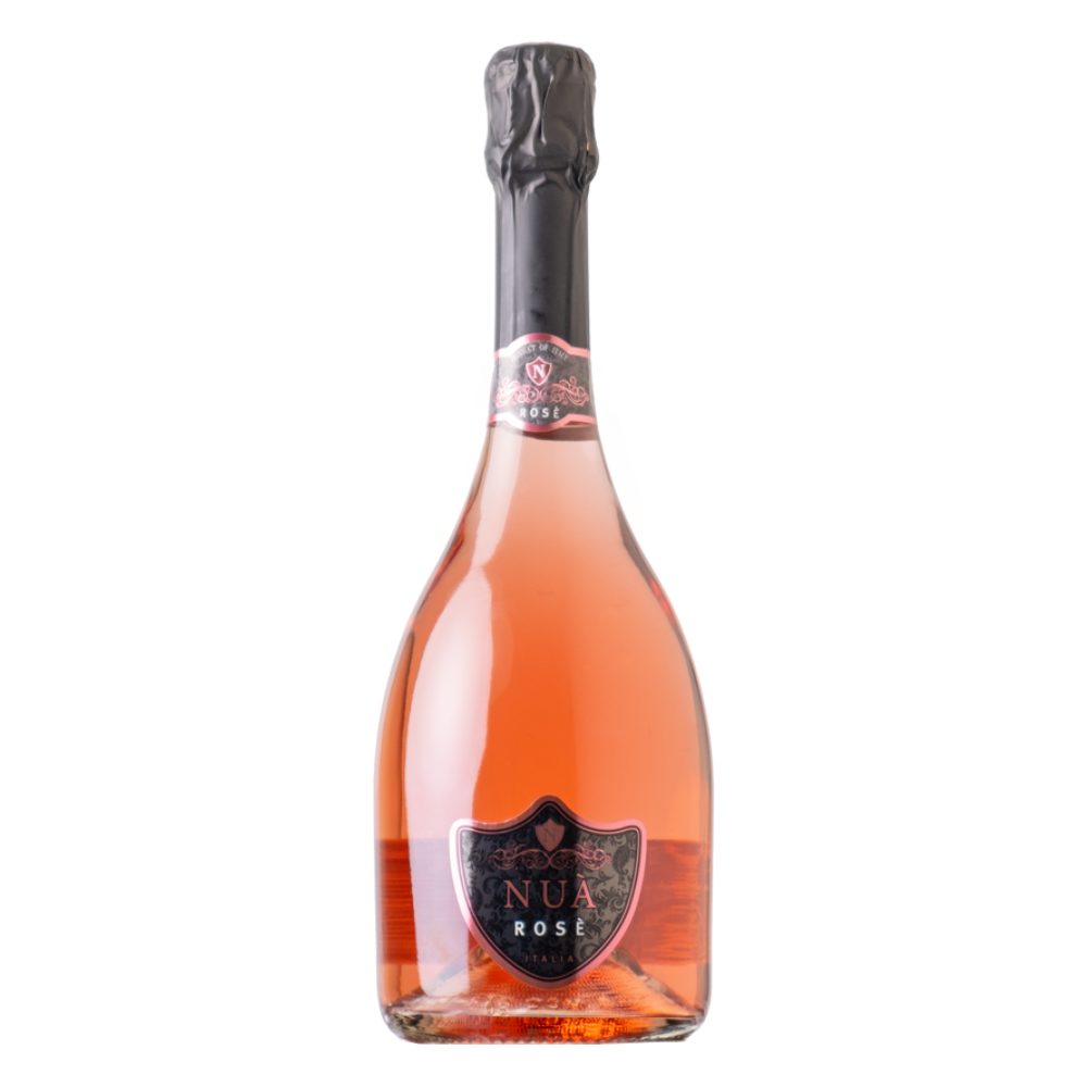 Wino Musujące Nua Rose Spumante Brut 11,5% różowe wytrawne 750 ml