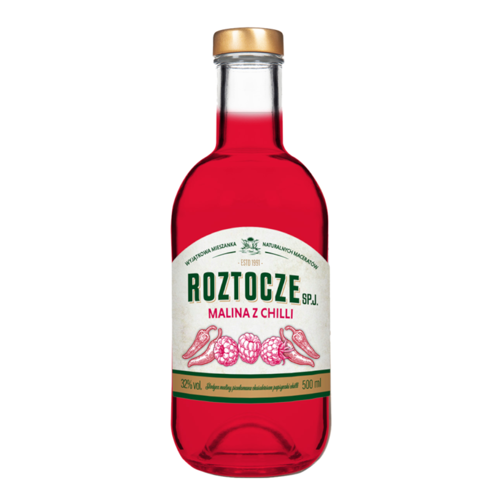 Wódka Roztocze Sp. J. Malina z Chilli 26% 500 ml