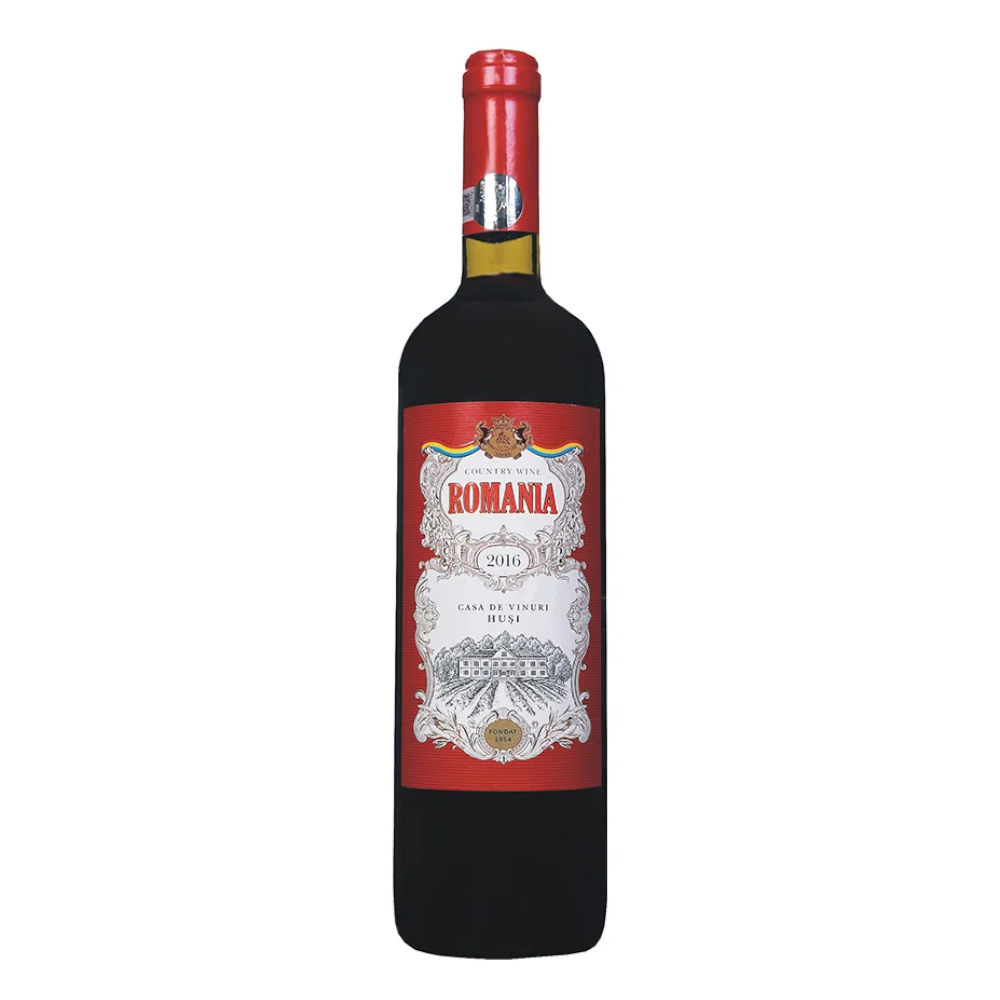 Wino Romania 13% czerwone półwytrawne 750 ml