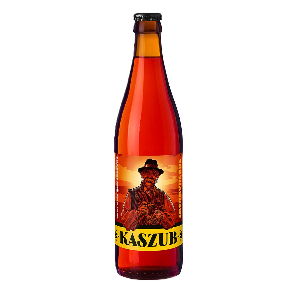 Piwo Kaszub Truskawkowy 4,5% 500 ml