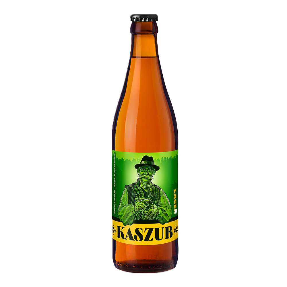 Piwo Kaszub Lager 4,5% 500 ml