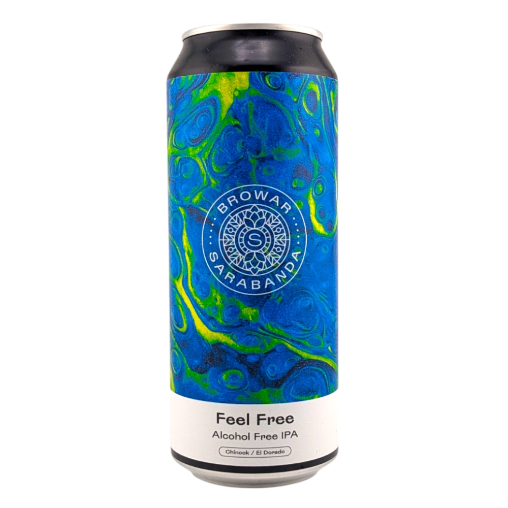 Piwo Sarabanda Feel Free - Alcohol Free IPA 500 ml Puszka