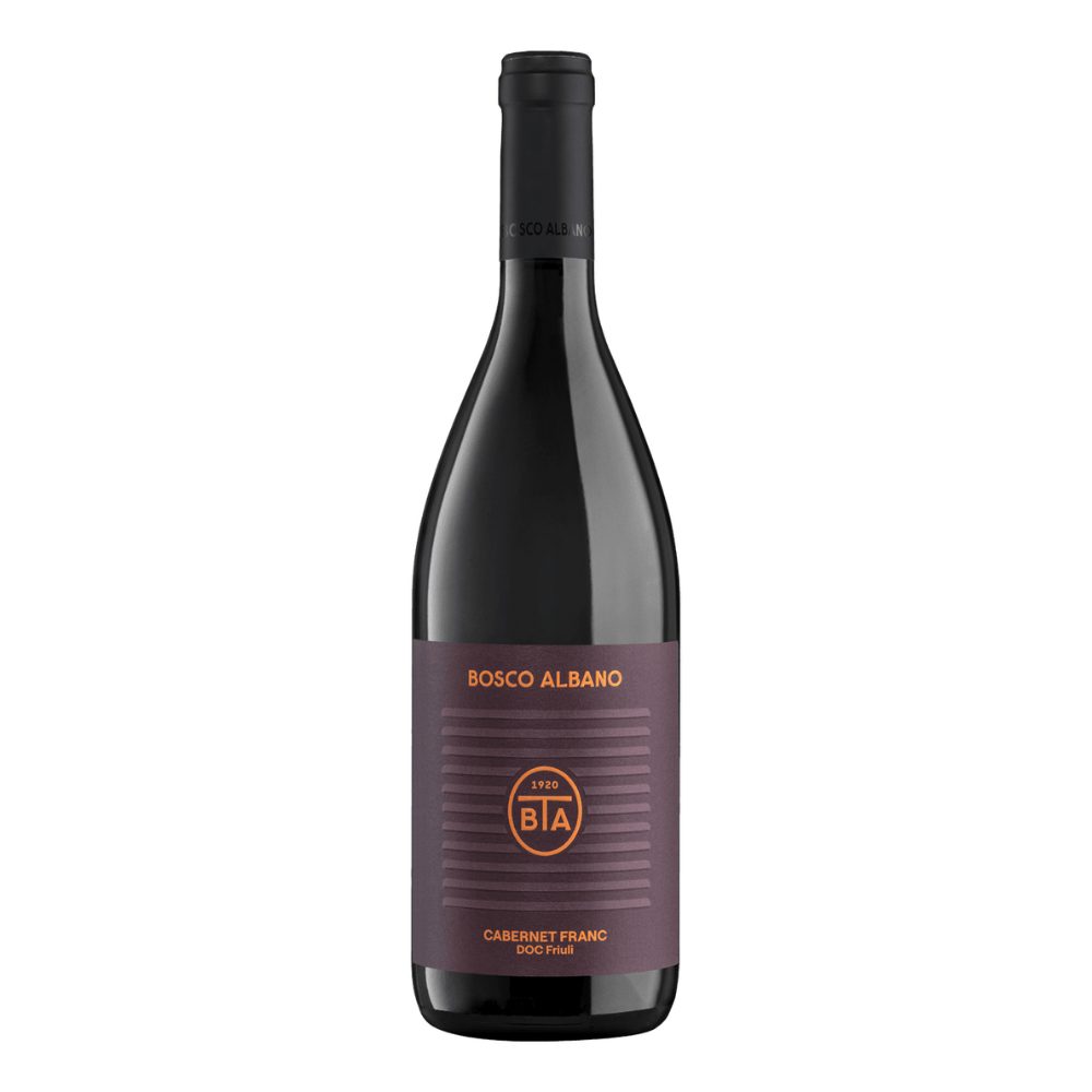 Wino Bosco Albano Cabernet Franc DOC Friuli 13% czerwone wytrwane 750 ml