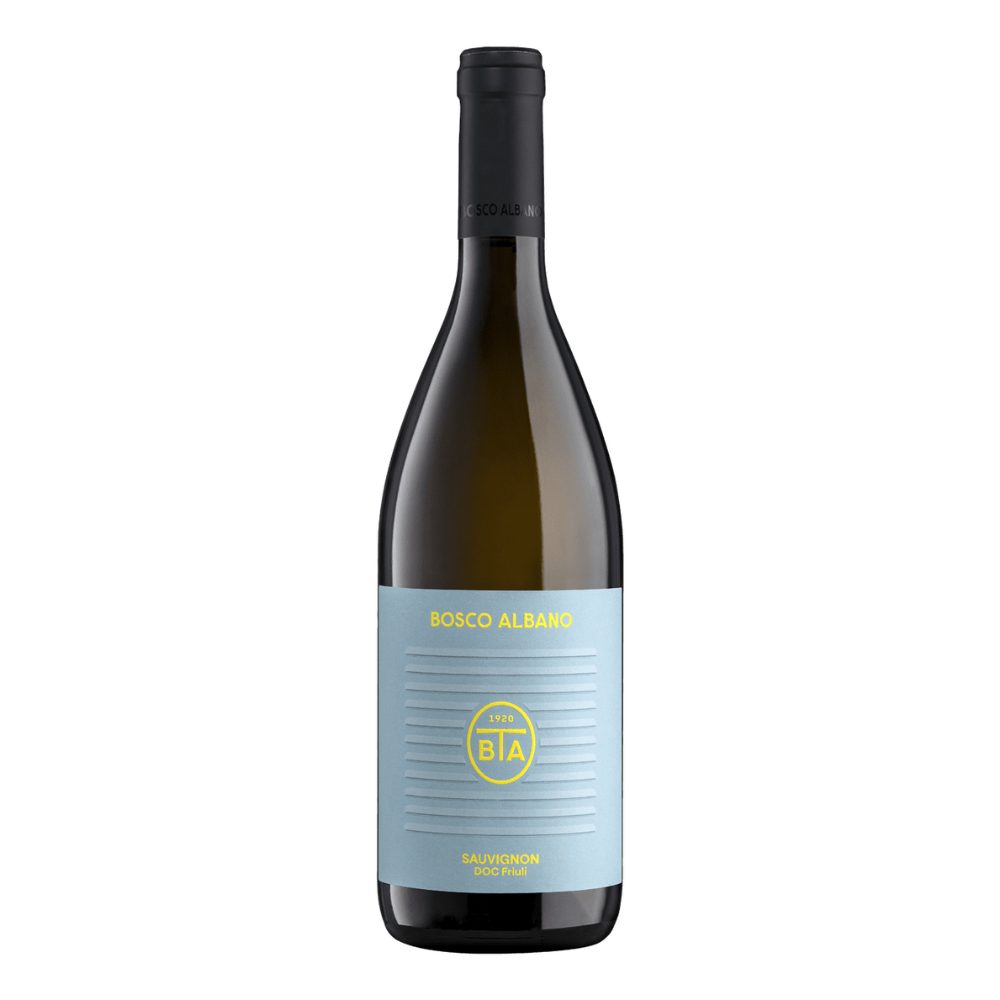 Wino Bosco Albano Sauvignon DOC Friuli 13% białe wytrwane 750 ml