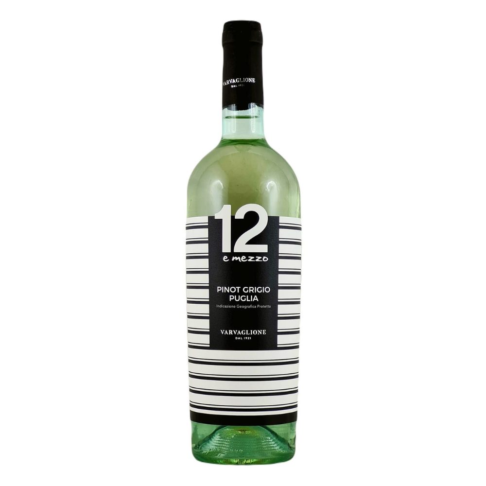 Wino Varvaglione 12e Mezzo Pinot Grigio di Puglia 12,5% białe wytrawne 750 ml