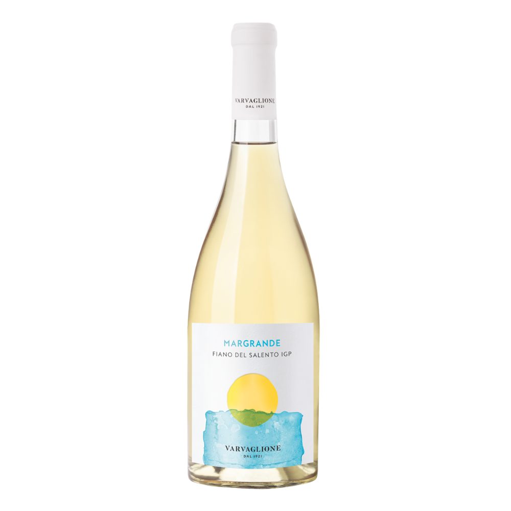 Wino Varvaglione Margrande Fiano del Salento 13,5% białe wytrawne 750 ml