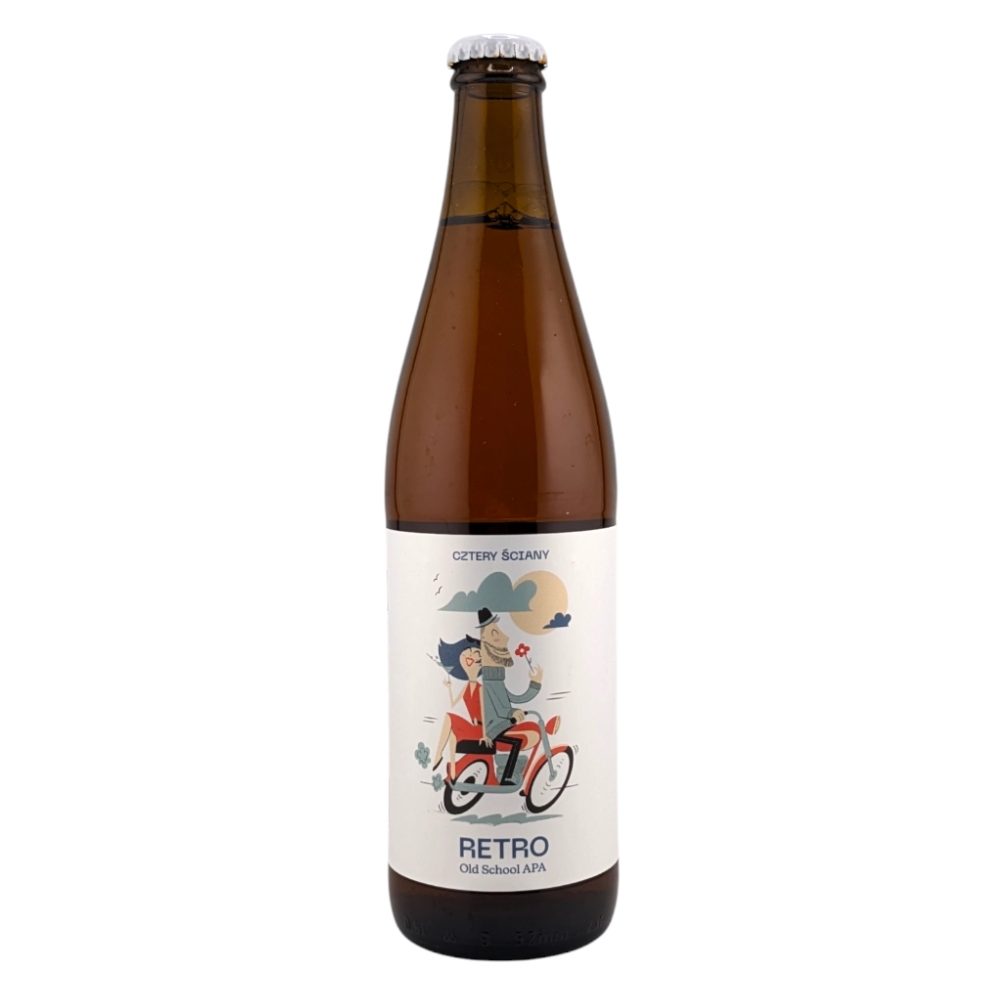 Piwo Cztery Ściany Retro - Old School APA 4,7% 500 ml