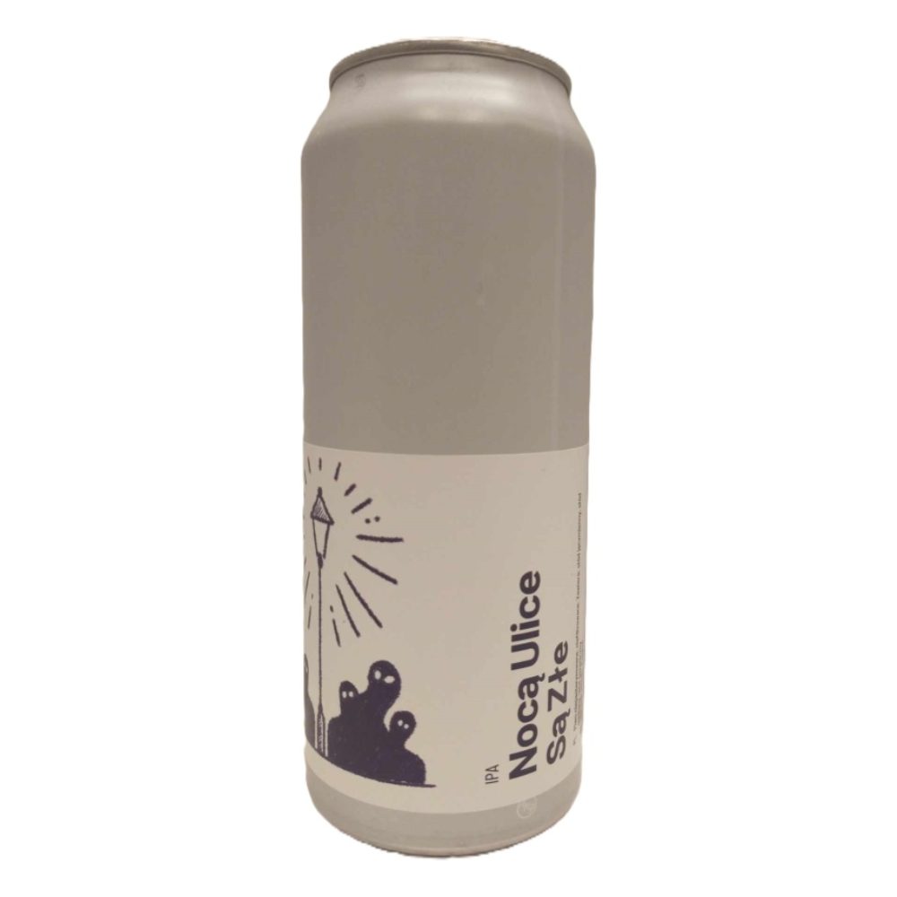 Piwo Ziemia Obiecana Nocą Ulice Są Złe - IPA 6% 500 ml Puszka