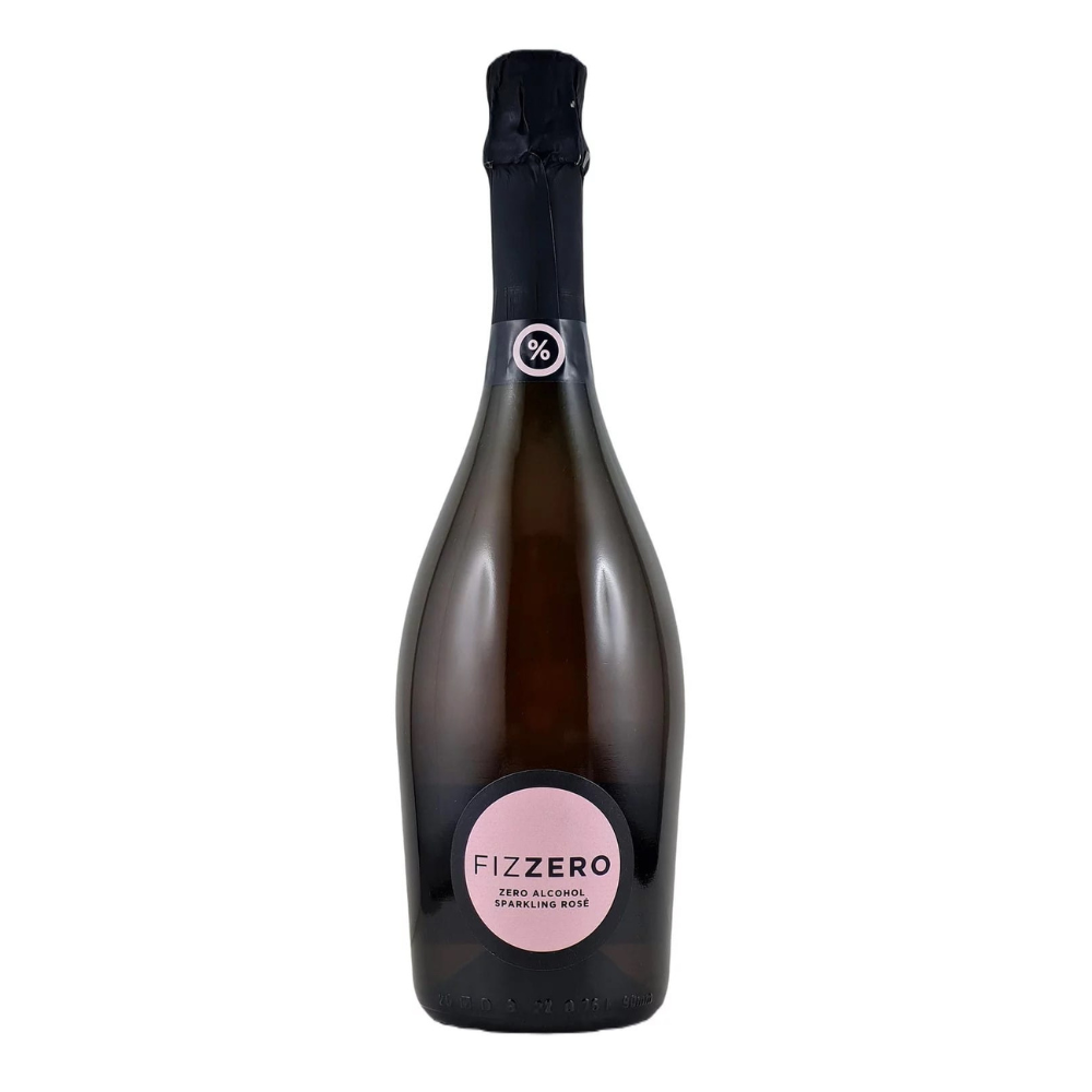 Wino musujące Fizzero Sparkling Wine Rose 0% różowe półwytrawne 750 ml
