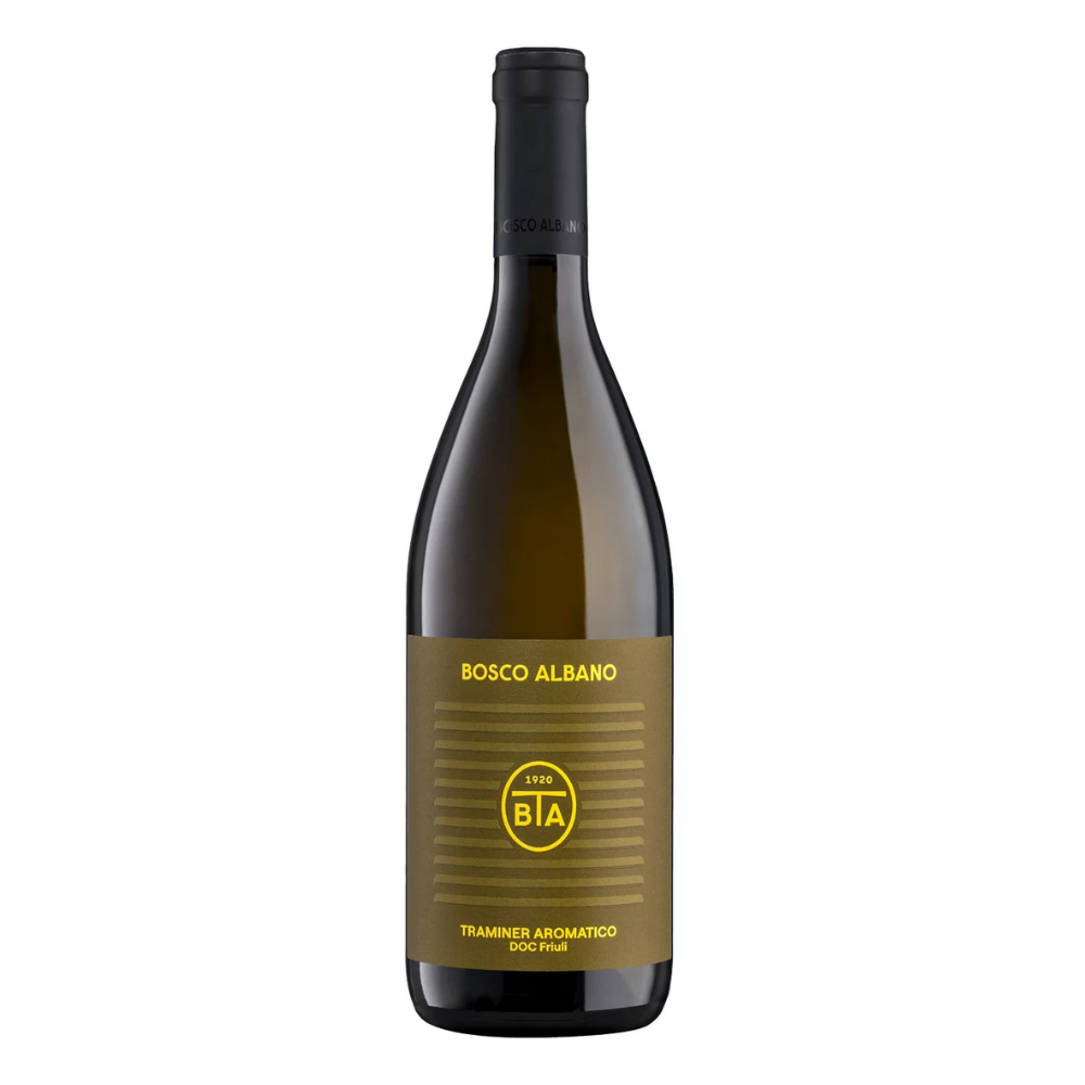 Wino Bosco Albano Traminer Aromatico DOC Friuli białe wytrawne 750 ml