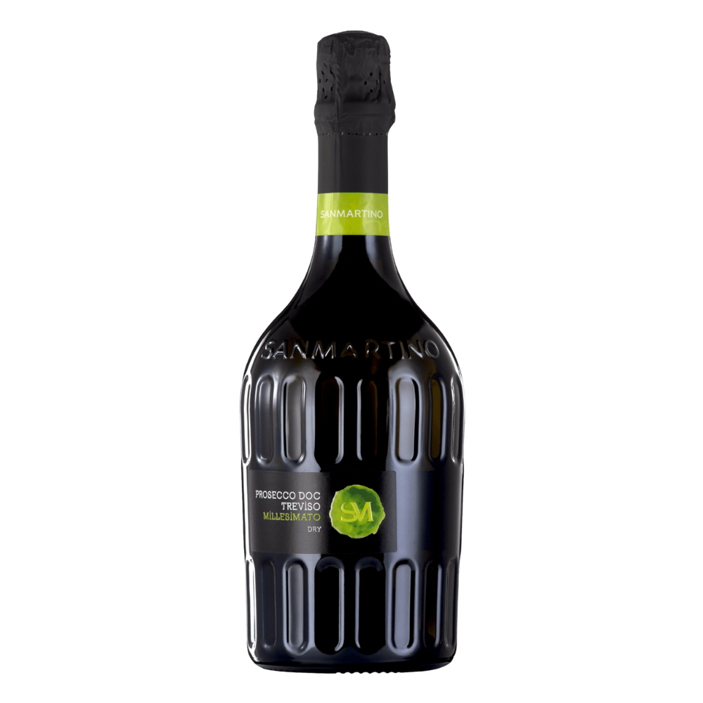 Wino musujące San Martino Prosecco Millesimato Dry białe słodkie 750 ml