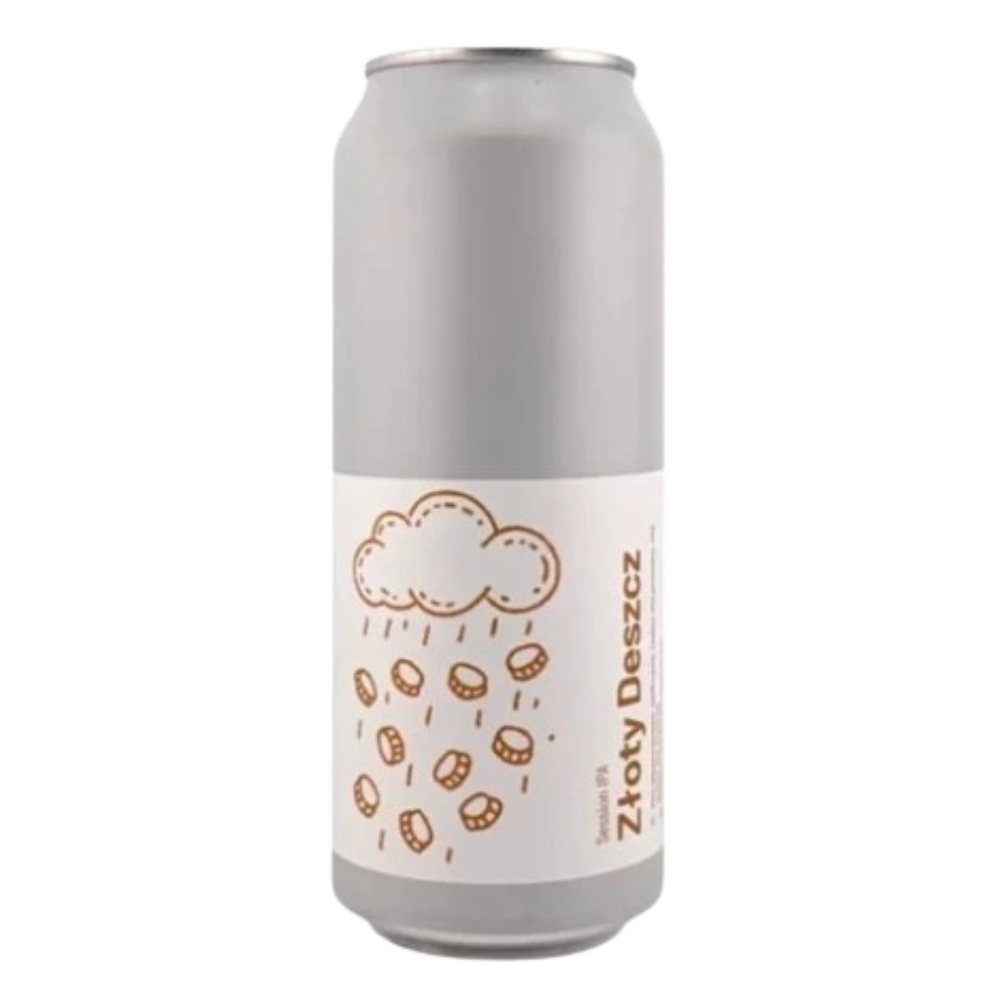 Piwo Ziemia Obiecana Złoty Deszcz - Session IPA 4,2% 500 ml Puszka
