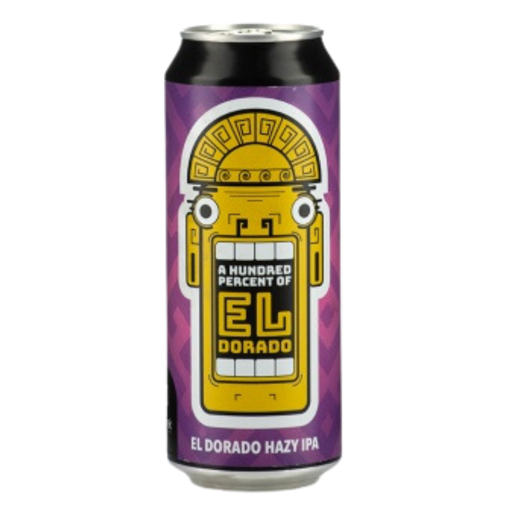 Piwo Gwarek A Hundred Percent Of El Dorado - El Dorado Hazy IPA 6% 500 ml Puszka
