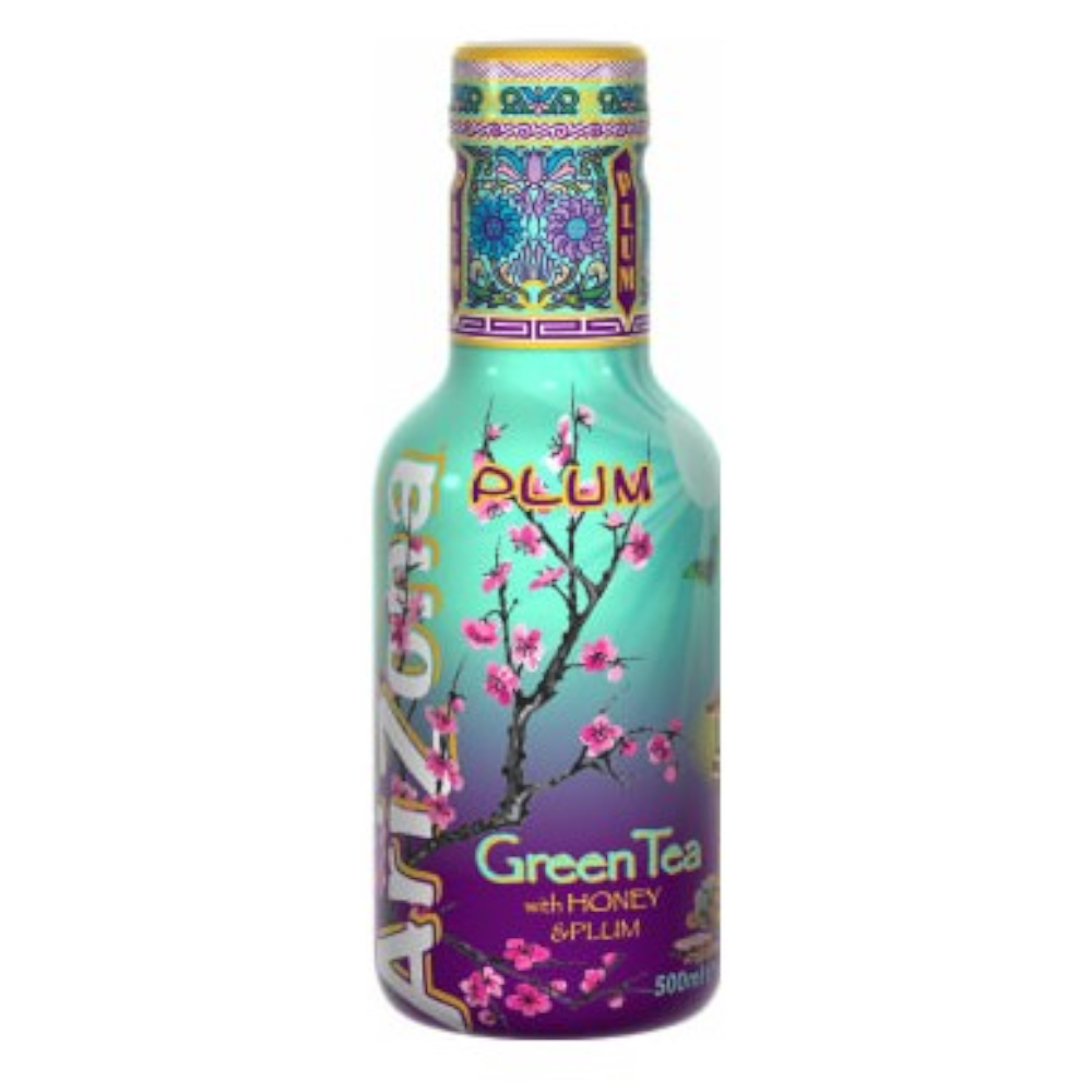 Napój AriZona Green Tea & Plum 450 ml