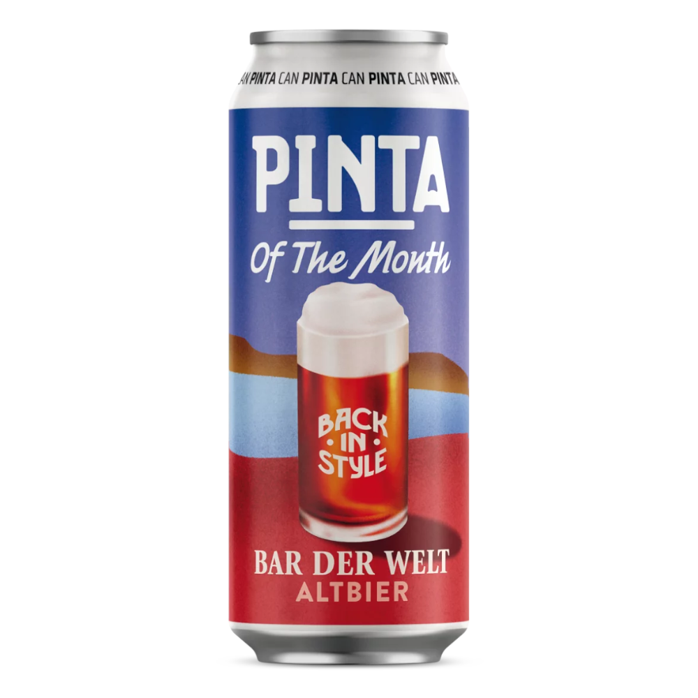Piwo Pinta Bar der Welt - Altbier 5% 500 ml puszka