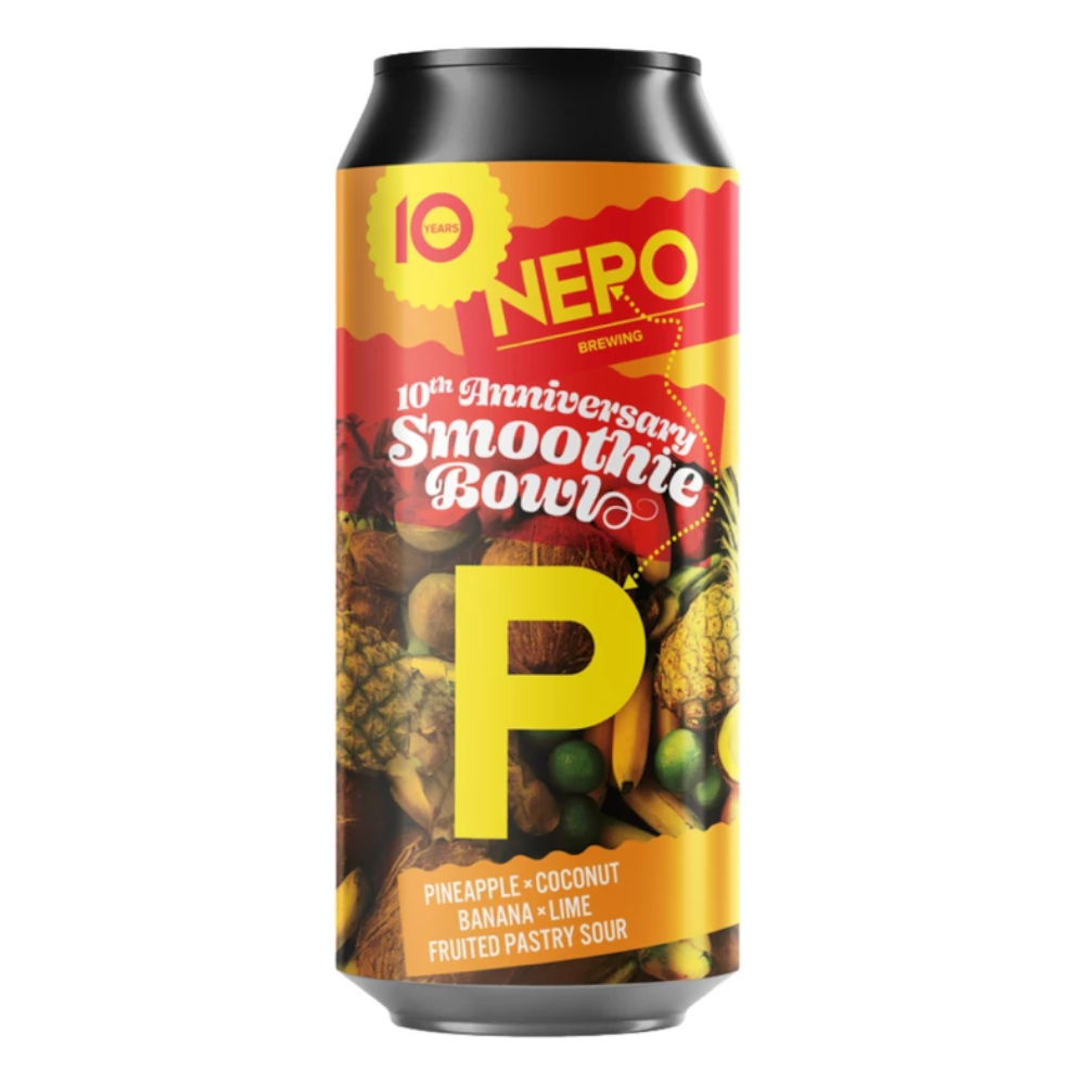 Piwo Nepomucen: 10th Anniversary Smoothie Bowl - 5,9% 500 ml puszka